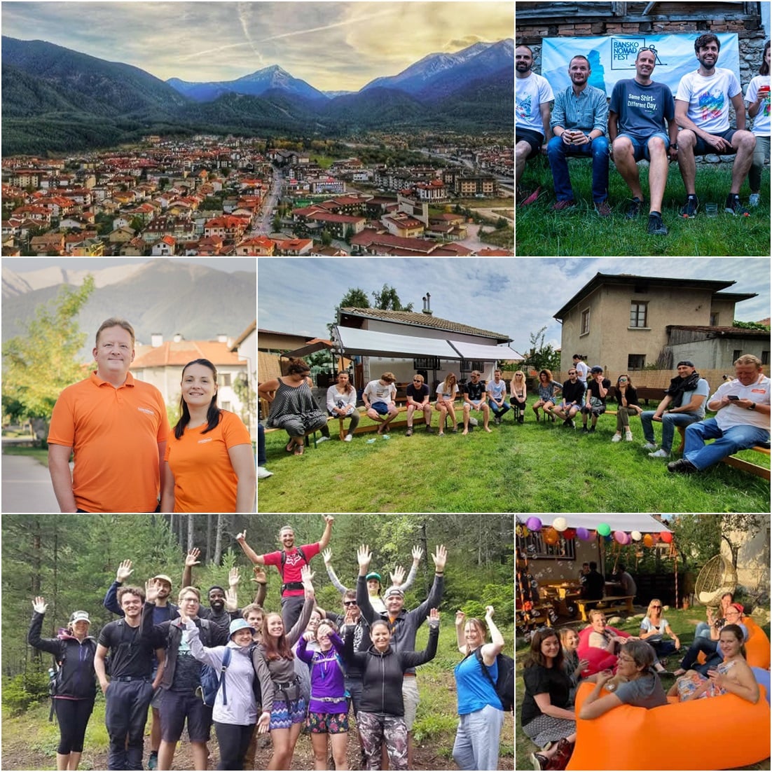 Bansko - gazda Festivalului Nomazilor Digitali în 2021 - By Julia bansko