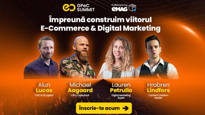 GPeC SUMMIT 26 Mai 2026 - Conferință, Expo și Networking cu 800+ actori relevanți din E-Commerce și Digital Marketing - By Julia