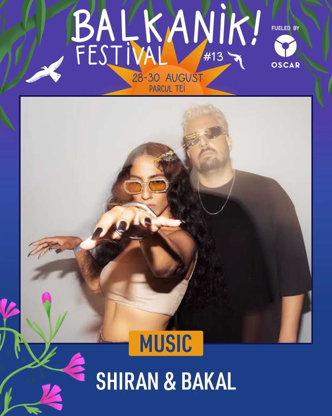 Ladaniva, Zdob și Zdub, Baba Zula, Taraf de Caliu și mulți alții vin la Balkanik Festival #13, între 28 și 30 august, în Parcul Tei din București - By Julia Ladaniva, Zdob și Zdub, Baba Zula, Taraf de Caliu și mulți alții vin la Balkanik Festival #13, între 28 și 30 august, în Parcul Tei din București - By Julia