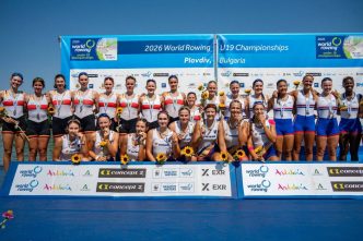 România, lider în clasamentul pe medalii la Mondialele Under19 de Canotaj de la Plovdiv, Bulgaria - By Julia