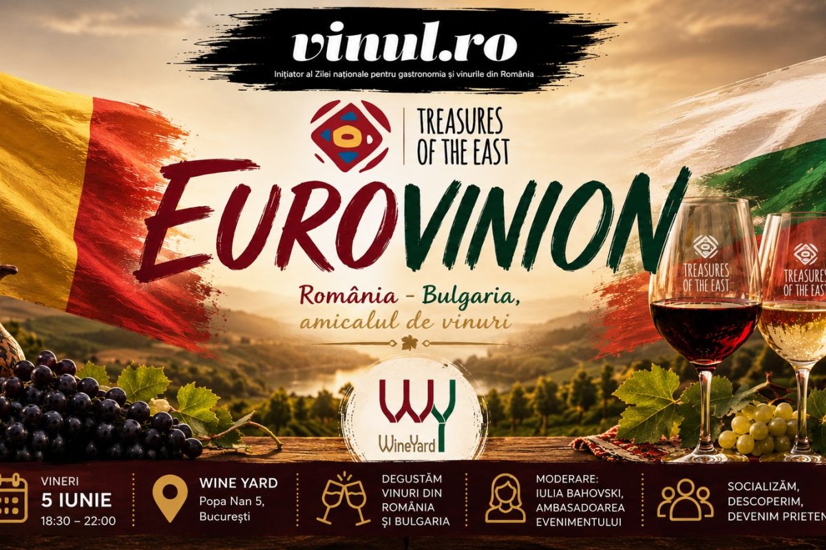 EuroVinion Romania- Bulgaria, amicalul de vinuri